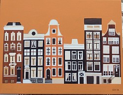 Amsterdam   60 x 80 cm.  € 130,00