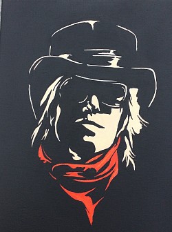 Tom Petty 30 x 40 cm Verkocht